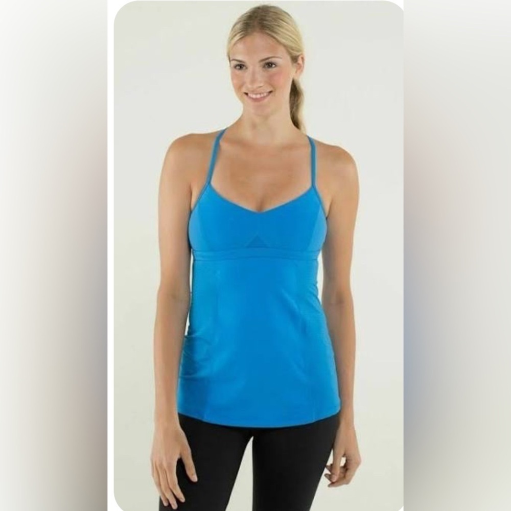 Lululemon Bend &‎ Flow Tank-NO SIZE DOT-PtoP-14